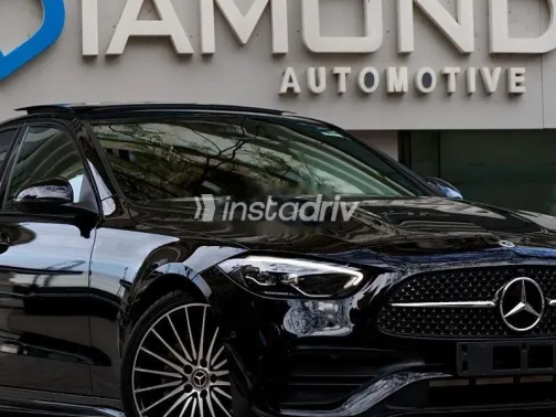 مرسيدس C 200 2023 أسود مستعملة للبيع - 5