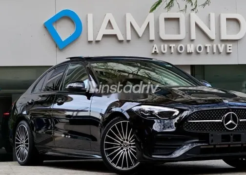 مرسيدس C 200 2023 أسود مستعملة للبيع - 6