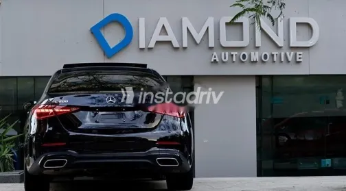 مرسيدس C 200 2023 أسود مستعملة للبيع - 7