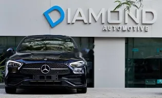 مرسيدس C 200 2023 أسود مستعملة للبيع