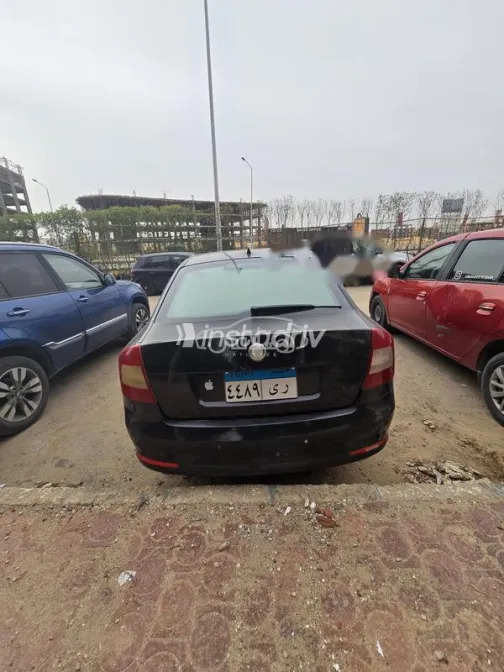 سكودا فانتازيا 2009 أسود مستعملة للبيع - 3