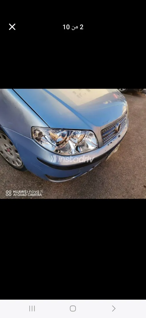 فيات بونتو 2009 أبيض مستعملة للبيع - 6