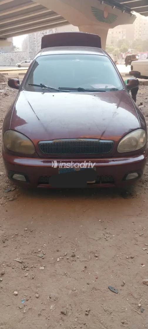 شيفروليه لانوس 2013 أبيض مستعملة للبيع - 1