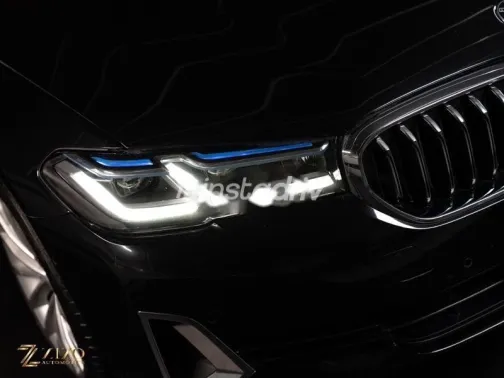 بي ام دبليو 520 2021 أسود مستعملة للبيع - 7