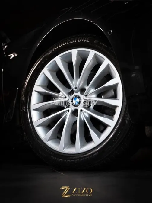 بي ام دبليو 520 2021 أسود مستعملة للبيع - 8