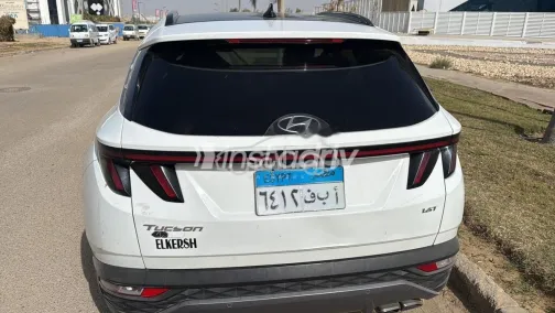 هيونداي توسان 2023 أبيض مستعملة للبيع - 3