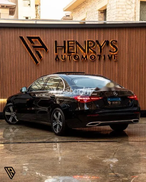 مرسيدس C 200 2023 أسود مستعملة للبيع - 6