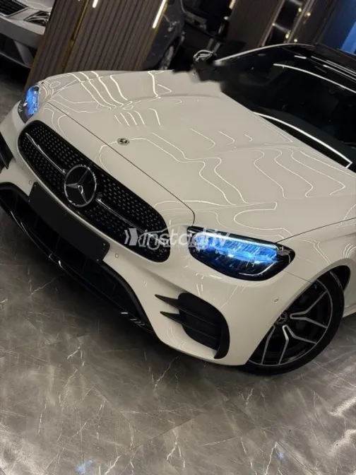 مرسيدس E 200 2022 أبيض مستعملة للبيع - 4