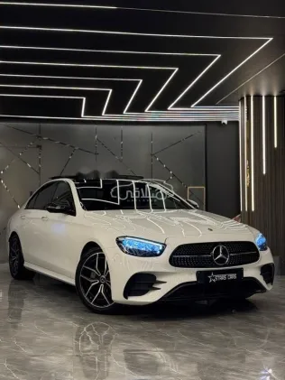 مرسيدس E 200 2022 أبيض مستعملة للبيع