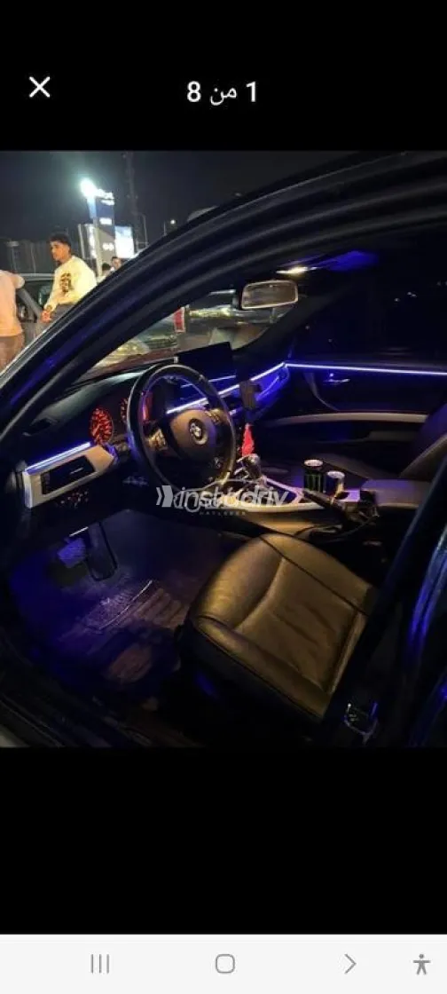 بي ام دبليو 320 2009 رمادي غامق مستعملة للبيع - 10