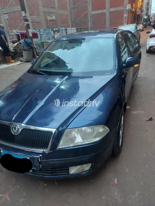 سكودا اوكتافيا 2005 أبيض مستعملة للبيع - 9