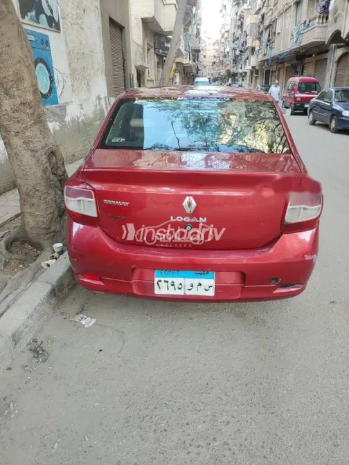 رينو لوجان 2016 أحمر مستعملة للبيع - 2