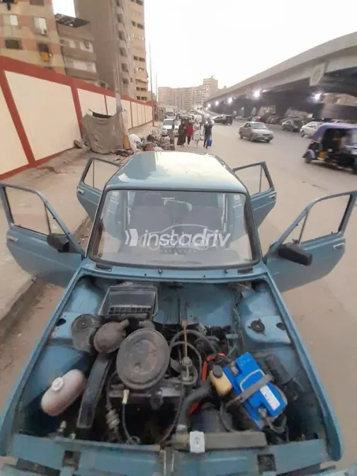 فيات 128 1987 أزرق مستعملة للبيع - 2