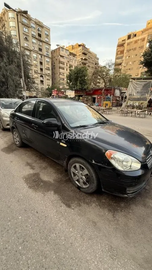 هيونداي اكسنت 2010 أسود مستعملة للبيع - 4