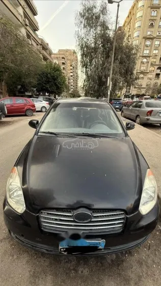 هيونداي اكسنت 2010 أسود مستعملة للبيع