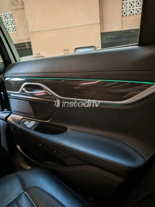 بي ام دبليو 740 2019 أبيض مستعملة للبيع - 7