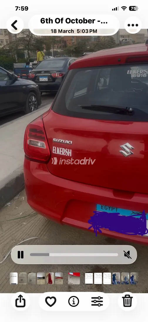 Suzuki Swift 2022 White Used for Sale - 1