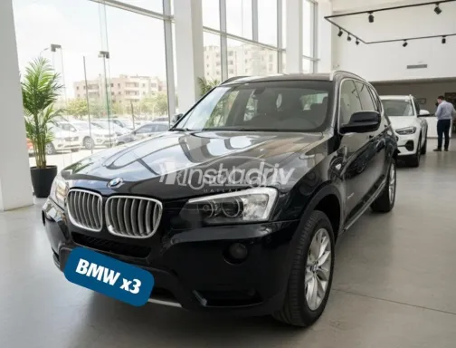 بي ام دبليو X3 2014 أسود مستعملة للبيع - 2