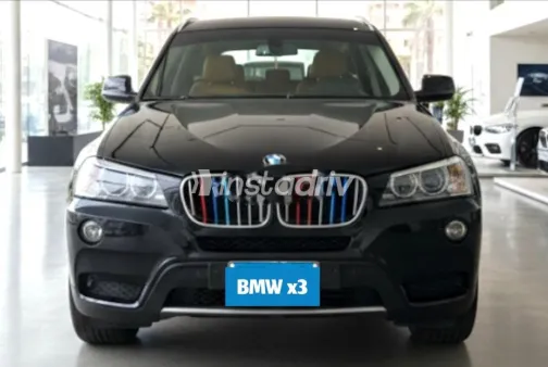 بي ام دبليو X3 2014 أسود مستعملة للبيع - 4