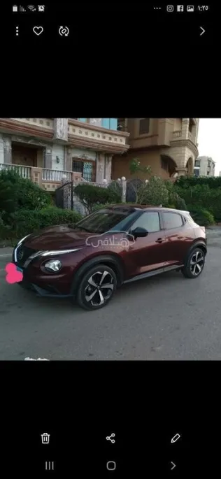 نيسان جوك 2021 أبيض مستعملة للبيع