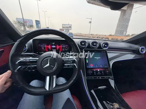 مرسيدس C 180 2022 أبيض مستعملة للبيع - 4