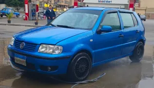 فولكس فاغن بولو 2001 أبيض مستعملة للبيع