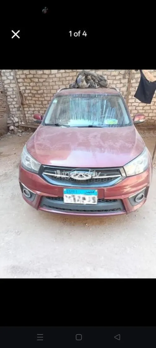 شيرى تيجو 3 2020 أحمر غامق مستعملة للبيع - 2