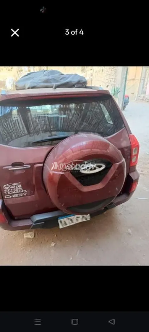 شيرى تيجو 3 2020 أحمر غامق مستعملة للبيع - 4