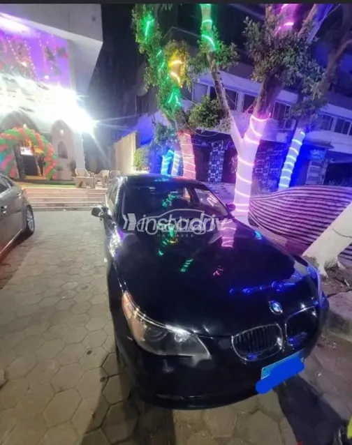 بي ام دبليو 523 2008 أسود مستعملة للبيع - 3