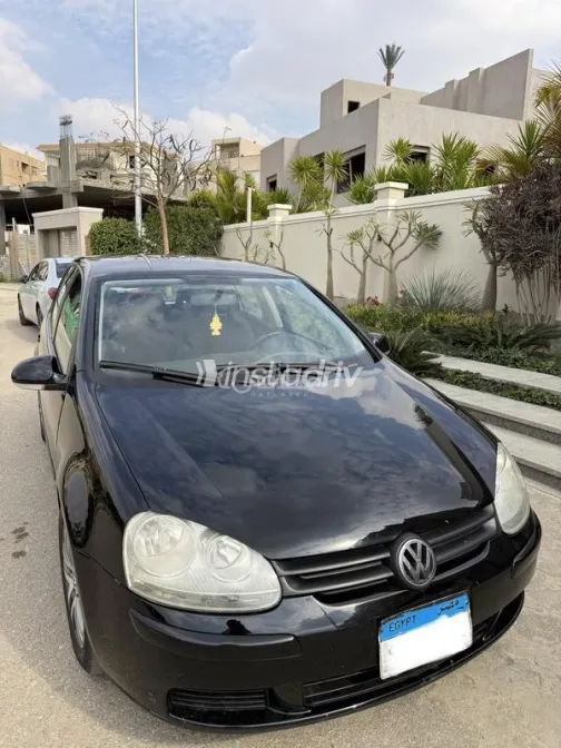 فولكس فاغن جولف 5 2007 أسود مستعملة للبيع - 2