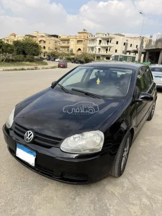 فولكس فاغن جولف 5 2007 أسود مستعملة للبيع