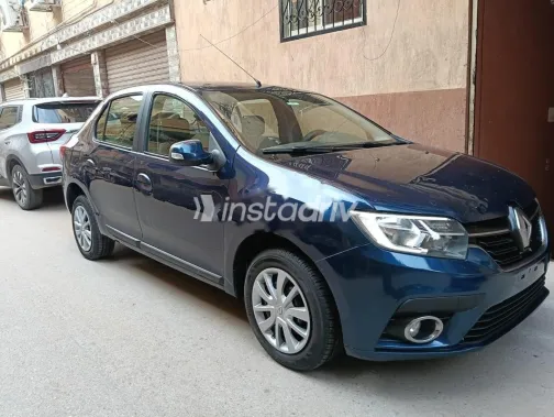 رينو لوجان 2021 أزرق مستعملة للبيع - 1