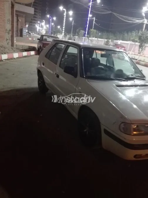 سكودا فيليشيا 1996 أبيض مستعملة للبيع - 7