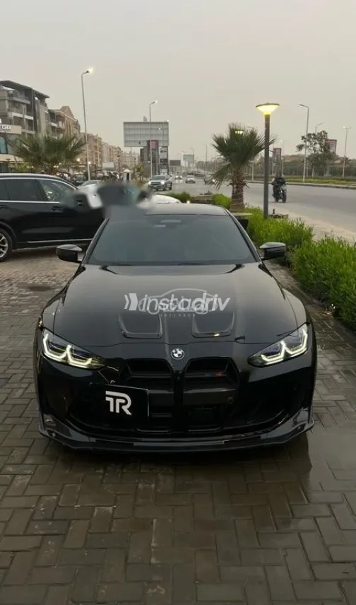 بي ام دبليو M4 2022 أسود مستعملة للبيع - 2