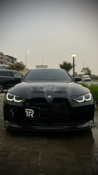بي ام دبليو M4 2022 أسود مستعملة للبيع