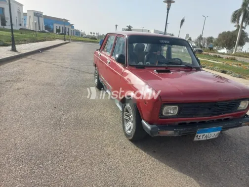 فيات 128 1990 أحمر مستعملة للبيع - 3