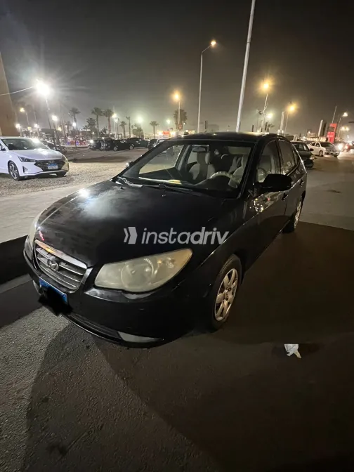 هيونداي إلنترا 2007 أبيض مستعملة للبيع - 3