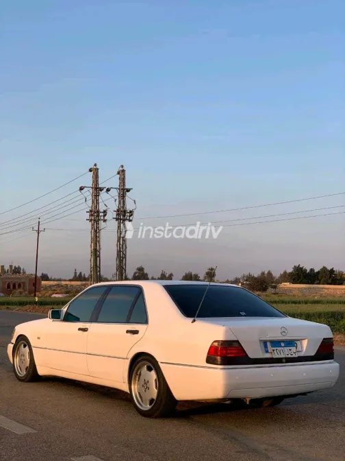 مرسيدس S 320 1993 أبيض مستعملة للبيع - 5