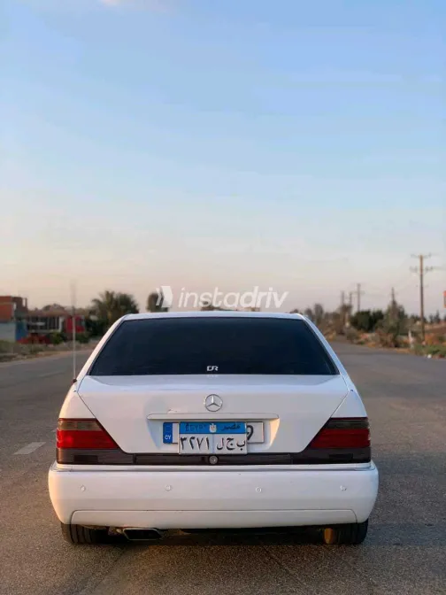 مرسيدس S 320 1993 أبيض مستعملة للبيع - 6