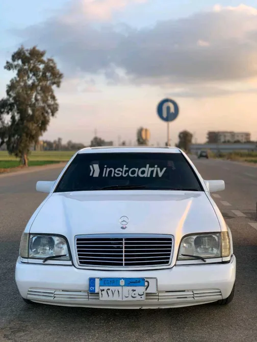 مرسيدس S 320 1993 أبيض مستعملة للبيع - 7