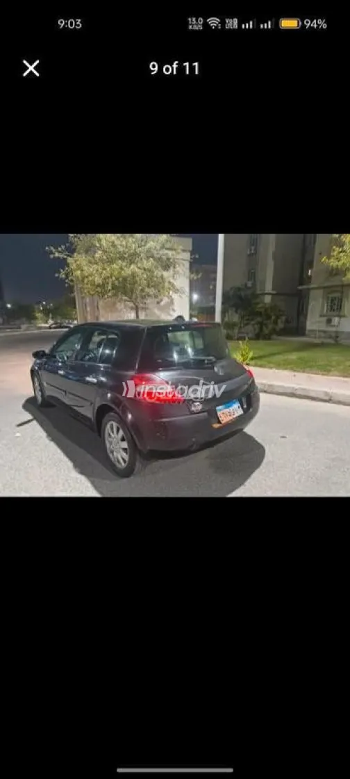 رينو ميجان 2006 أسود مستعملة للبيع - 3