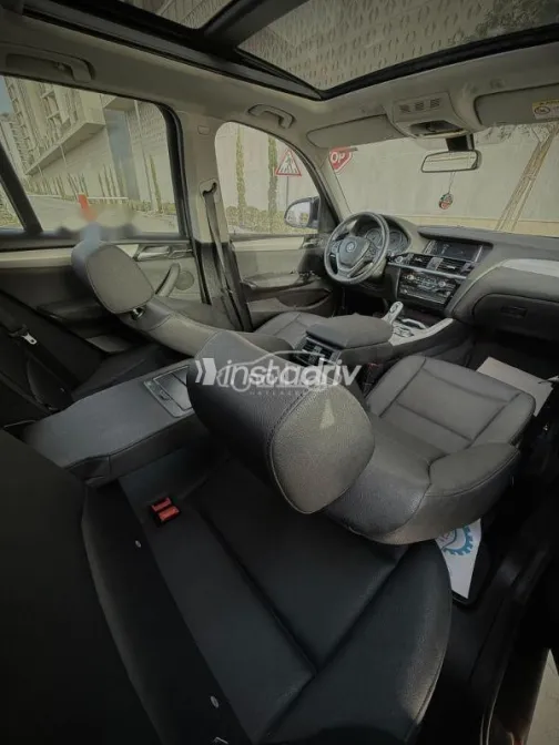 بي ام دبليو X3 2017 أسود مستعملة للبيع - 6