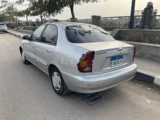 شيفروليه لانوس 2015 فضي مستعملة للبيع