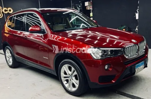 بي ام دبليو X3 2016 أحمر غامق مستعملة للبيع - 1