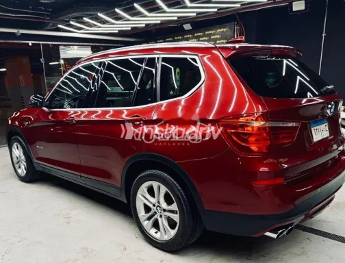 بي ام دبليو X3 2016 أحمر غامق مستعملة للبيع - 5