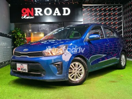 كيا بيجاس 2020 أزرق غامق مستعملة للبيع - 5