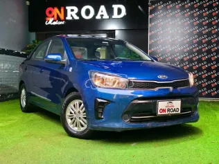 كيا بيجاس 2020 أزرق غامق مستعملة للبيع