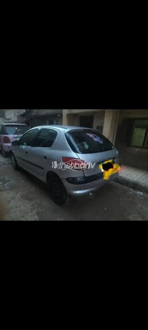 بيجو 206 2001 فضي مستعملة للبيع - 7