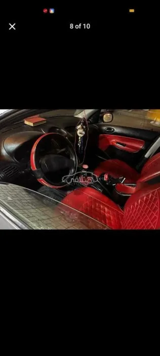 بيجو 206 2001 فضي مستعملة للبيع