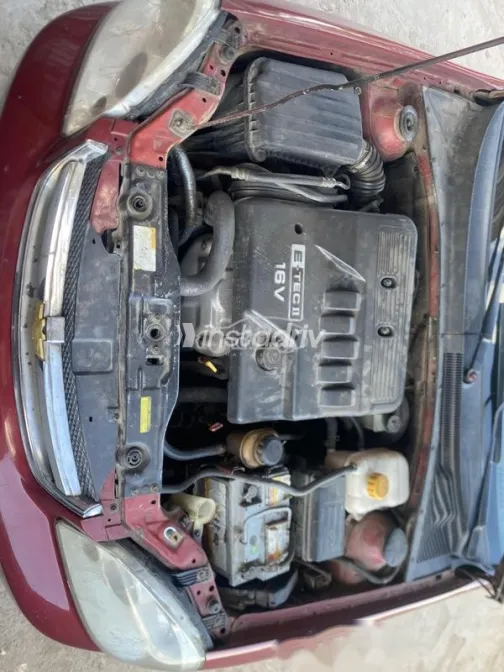 Chevrolet Optra 2009 Dark Red Used for Sale - 7